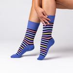 Charger l'image dans la galerie, 3 paires de chaussettes en bambou pour femme – Stripey Array