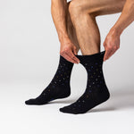 Load image into Gallery viewer, 3 Pairs Men's Cotton Socks - Modern Sphere