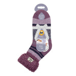 Charger l'image dans la galerie, 1 paire de chaussettes thermiques pour femme - Noir