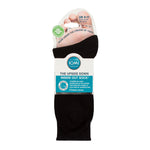 Load image into Gallery viewer, 1 Pair Upside Down Inside Out Socks Black