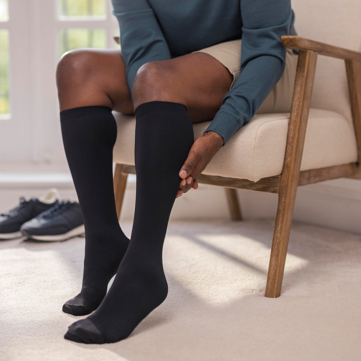 Wear Compression Socks Leggings To Help With Circulation Pair Mens