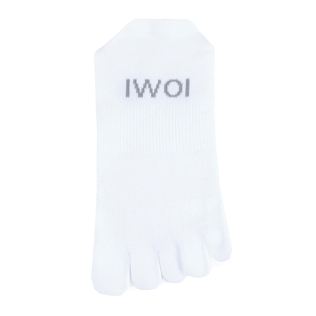 1 Pair IOMI FootNurse Toe Socks - White