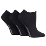 Load image into Gallery viewer, 3 Pairs PermaCool Cooling Trainer Socks - Black