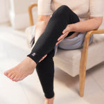Load image into Gallery viewer, 1 Pair Heat Holders Lite Thermal Full Leg Warmers Black