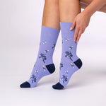 Charger l'image dans la galerie, Lot de 3 paires de chaussettes en coton RHS pour femme - Motif floral/insecte