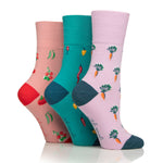 Charger l'image dans la galerie, 3 paires de chaussettes en coton RHS pour femme - Légumes