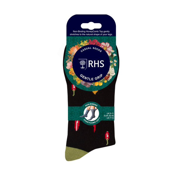 3 Paar Herren-RHS-Baumwollsocken - Gemüse