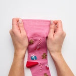 Load image into Gallery viewer, 3 Pairs Ladies Fun Feet Christmas Socks - Bamboo Christmas