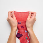 Charger l'image dans la galerie, Lot de 3 paires de chaussettes amusantes en coton pour femme - Je suis une personne féline