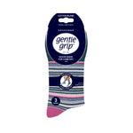 Load image into Gallery viewer, 3 Pairs Ladies Cotton Socks - Flow Mixed Stripe