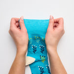 Load image into Gallery viewer, 3 Pairs Ladies Cotton Socks - Bohemian Floral