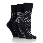 Lade das Bild in den Galerie-Viewer, 3 Paar Damen Bambussocken - Mono