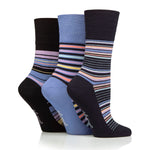 Charger l'image dans la galerie, 3 paires de chaussettes en bambou pour femme – Stripey Array