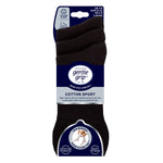 Charger l'image dans la galerie, 3 paires de chaussettes de sport pour femme - Noir