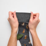 Charger l'image dans la galerie, Lot de 3 paires de chaussettes amusantes en coton pour homme - Team Dog