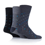 Load image into Gallery viewer, 3 Pairs Men's Cotton Socks - Electric Utopia