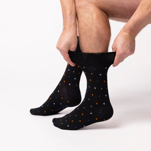 3 paires de chaussettes en coton pour homme - Cubic Control
