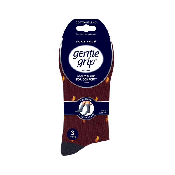 3 Pairs Men's Cotton Socks - Syndicate