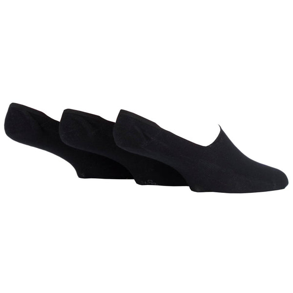 3 paires de chaussettes invisibles pour homme - Noir