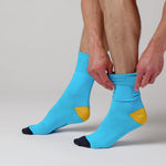 Load and play video in Gallery viewer, 3 Pairs Men's Colourburst Cotton Socks - Modern Hue
