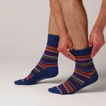 Load and play video in Gallery viewer, 3 Pairs Men's Cotton Socks - Cabana