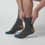 Load and play video in Gallery viewer, 3 Pairs Men's Cotton Socks - Geometric Myriad