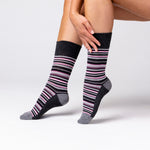 Load image into Gallery viewer, 6 Pairs Ladies Bamboo Socks - Grey
