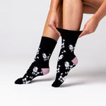 Load image into Gallery viewer, 6 Pairs Ladies Fun Feet Cotton Socks - Posh Poodle
