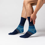 Load image into Gallery viewer, 6 Pairs Men&#39;s Cotton Socks - Modern Flash
