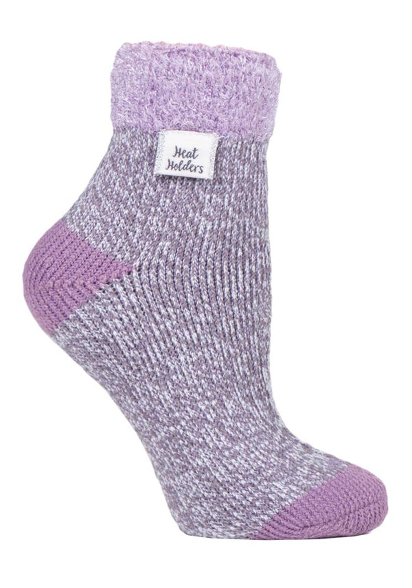 1 paire de chaussettes thermiques pour femme - Noir