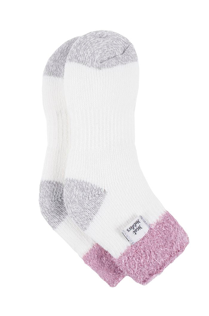 1 paire de chaussettes thermiques pour femme - Noir