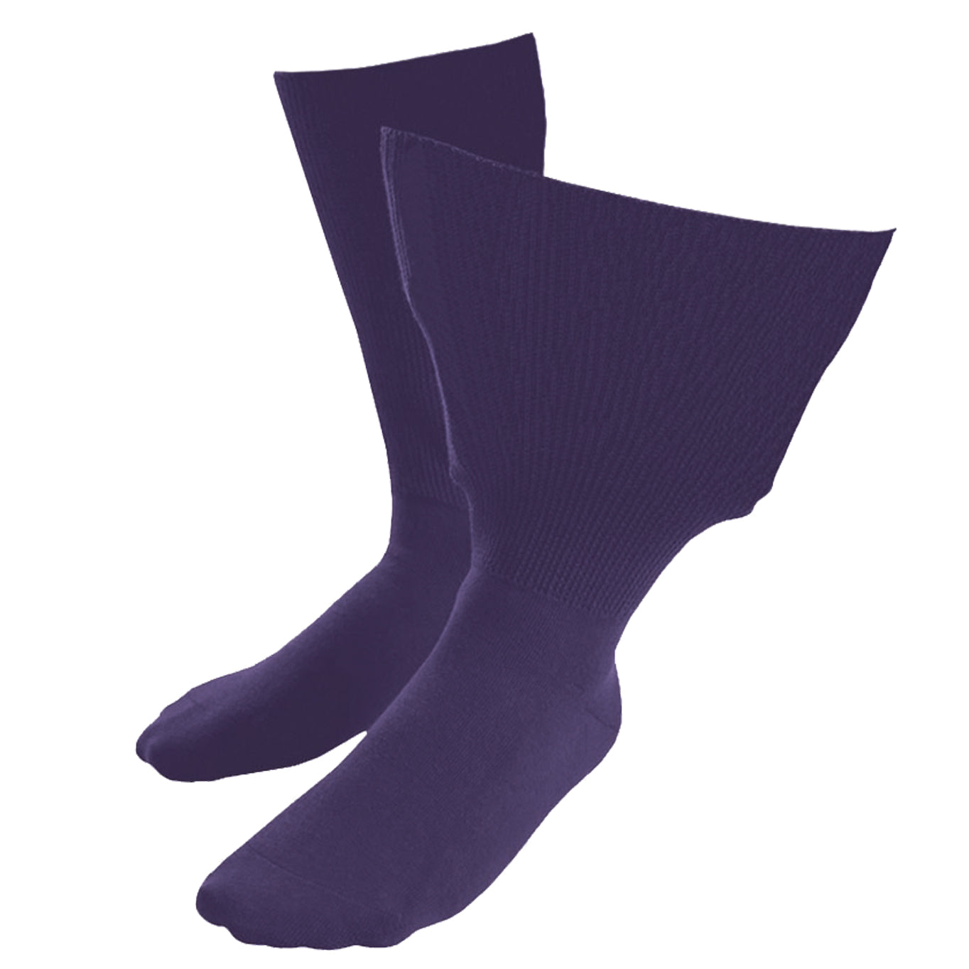 1 Pair IOMI FootNurse Extra Wide Oedema Socks - Amethyst