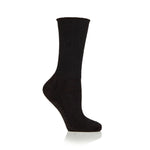 Load image into Gallery viewer, 3 Pairs IOMI FootNurse Diabetic Slipper Socks - Black
