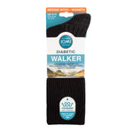 Load image into Gallery viewer, 1 Pair IOMI FootNurse Diabetic Walker Wool Boot Socks Black
