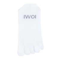 1 Pair Toe Socks - White