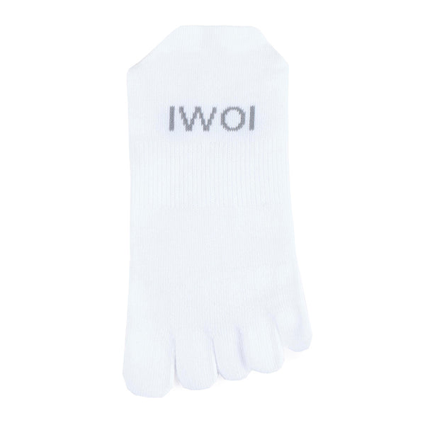 1 Pair Toe Socks - White