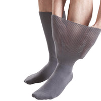 1 Pair Extra Wide Oedema Socks - Grey