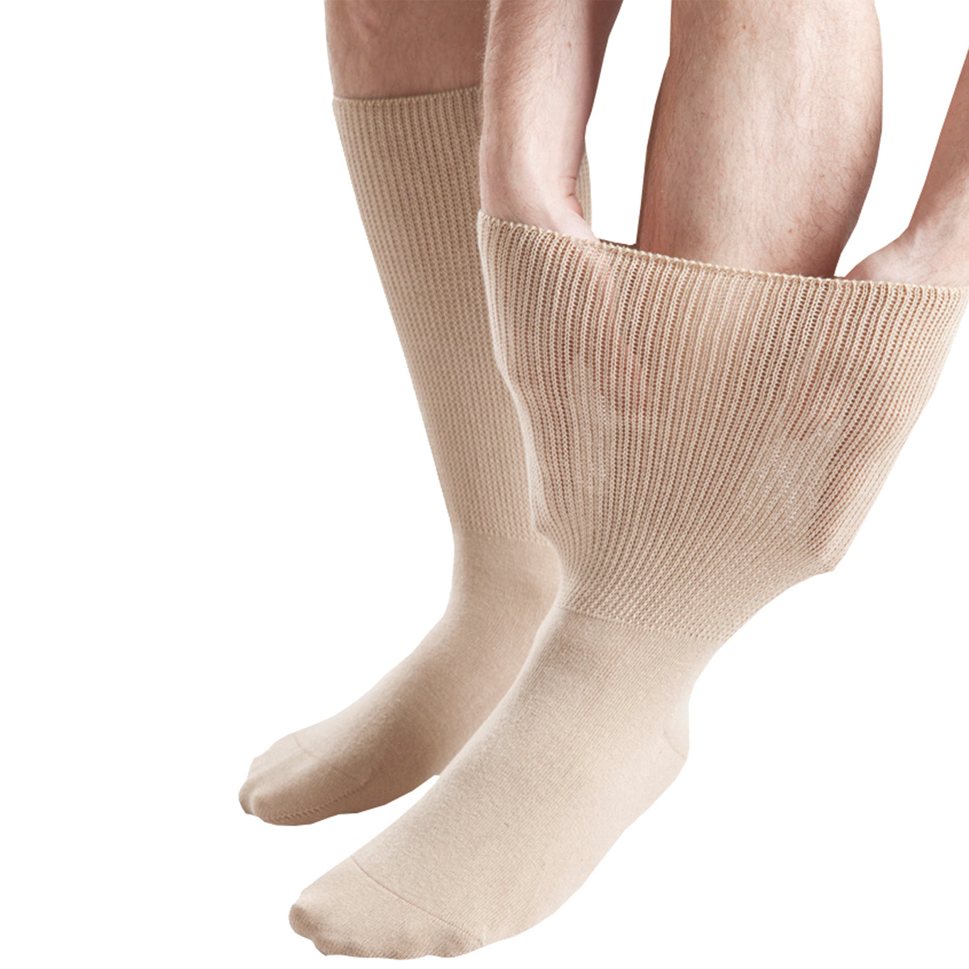 IOMI FootNurse Men's Socks for Swollen Feet 