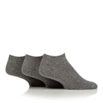 Charger l'image dans la galerie, Lot de 6 paires de chaussettes d'entraînement pour diabétiques pour homme - Gris
