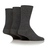 Lade das Bild in den Galerie-Viewer, 6 Paar Diabetikersocken für Herren - Grau
