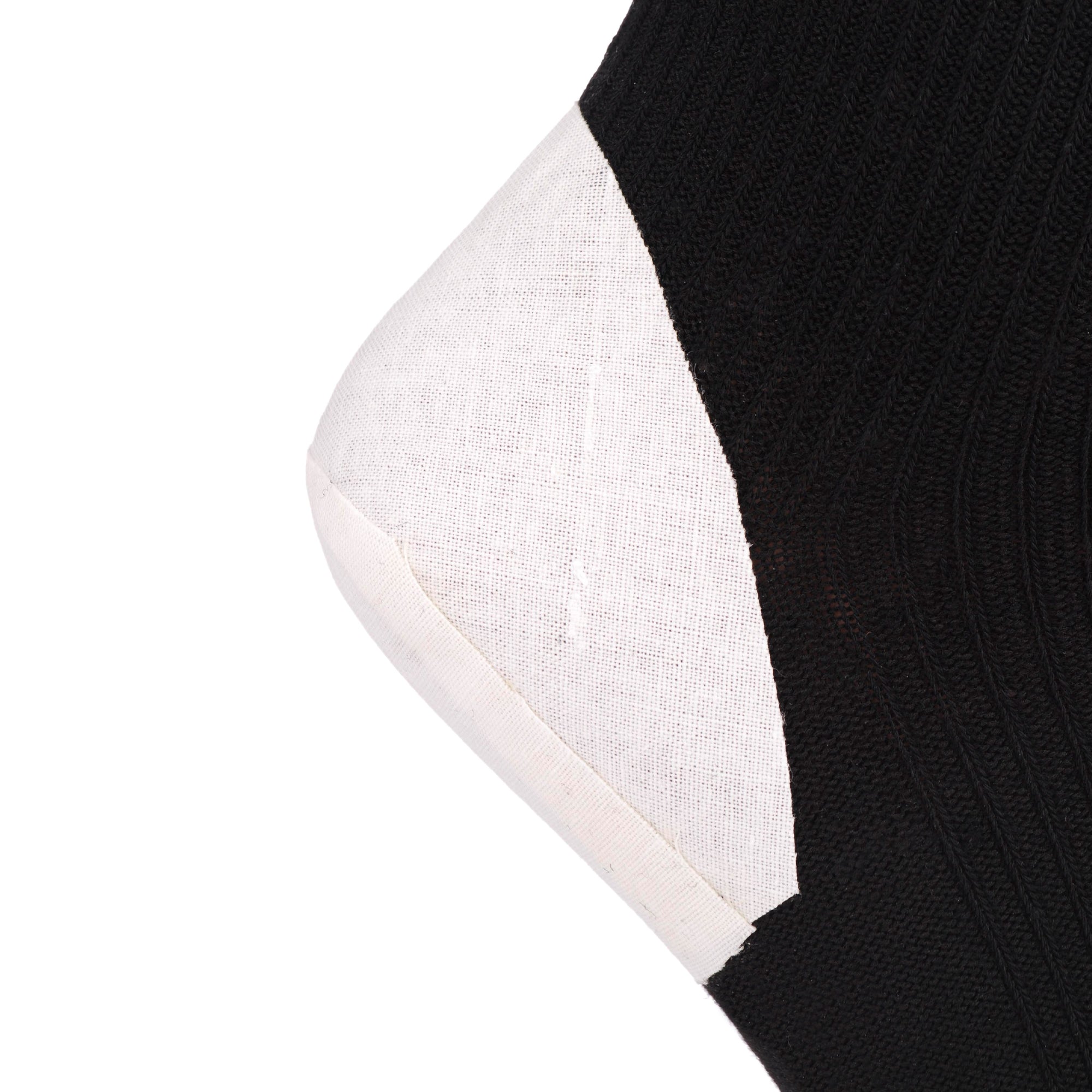 1 Pair Beauty Feet Heel Pad Socks - Black