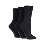 Load image into Gallery viewer, 3 Pairs PermaCool Cooling Socks - Black
