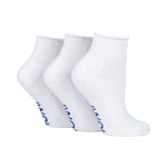 Load image into Gallery viewer, 3 Pairs IOMI FootNurse Cushion Foot Diabetic Ankle Socks - White
