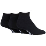Load image into Gallery viewer, 3 Pairs IOMI FootNurse Cushion Foot Diabetic Trainer Socks - Black
