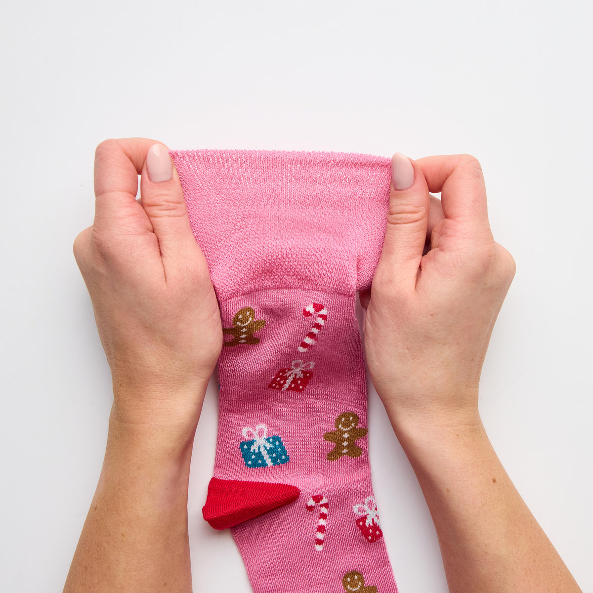 3 Pairs Ladies Fun Feet Christmas Socks - Bamboo Christmas