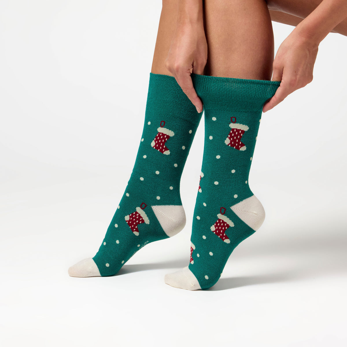 3 Paar Fun Feet Weihnachtssocken für Damen – Merry and Bright