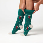 Lade das Bild in den Galerie-Viewer, 3 Paar Fun Feet Weihnachtssocken für Damen – Merry and Bright
