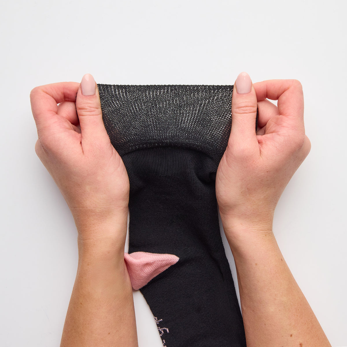 Lot de 3 paires de chaussettes à talons contrastés Seclude pour femme - Noir