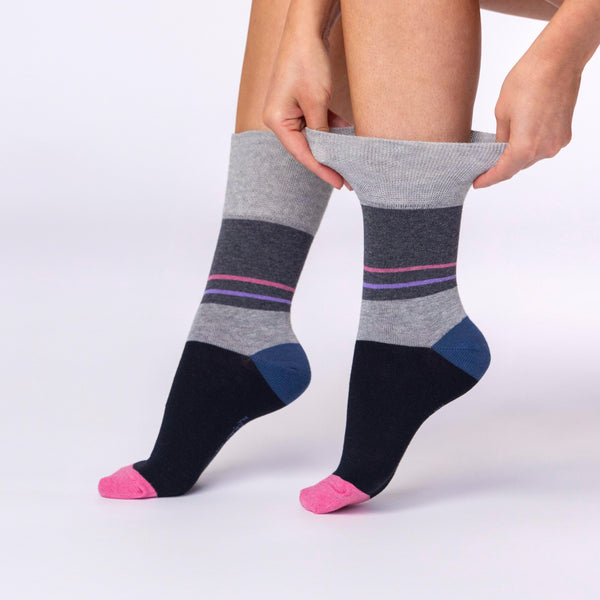 3 Paar Damen-Baumwollsocken - Dreamy Discovery