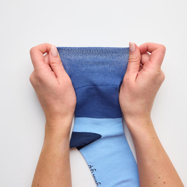 3 Pairs Ladies Colourburst Cotton Socks - Colour Hybrid mix